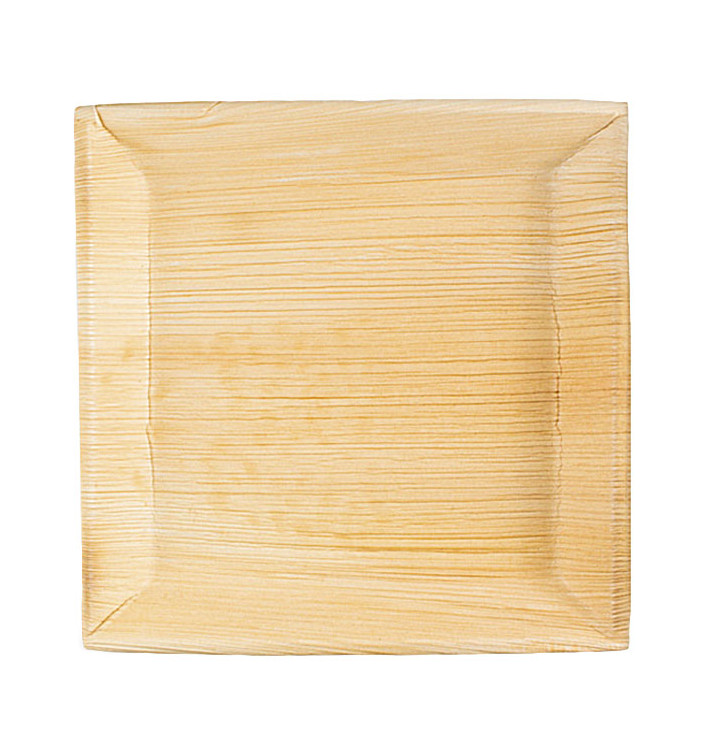Talíř Čtvercový z Palmových Listů 27x27cm (6 Ks) Talíř Čtvercový z Palmových Listů 27x27cm (6 Ks)