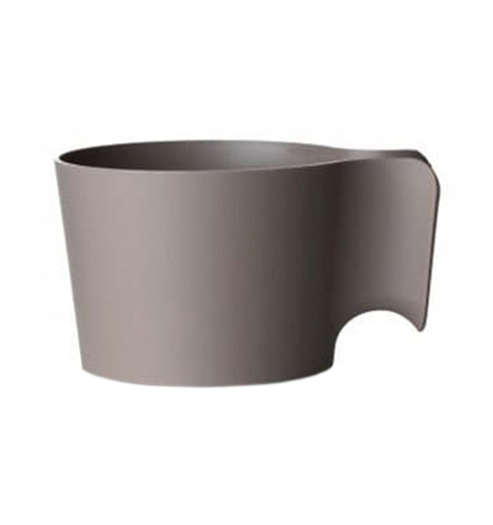 Plastový Držák na Kávu "Cupholder" Šedá (96 Ks) Plastový Držák na Kávu "Cupholder" Šedá (96 Ks)