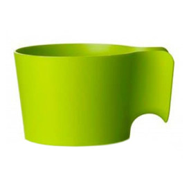 Plastový Držák na Kávu "Cupholder" Zelené Vápno (12 Ks)