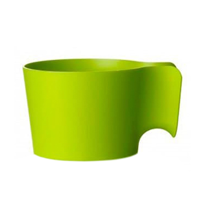 Plastový Držák na Kávu "Cupholder" Zelené Vápno (12 Ks) Plastový Držák na Kávu "Cupholder" Zelené Vápno (12 Ks)