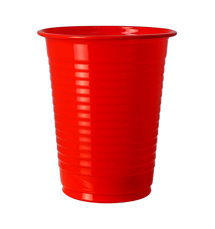 Kelímek Kukuřičný Škrob PLA Červené 200ml (50 Ks) Kelímek Kukuřičný Škrob PLA Červené 200ml (50 Ks)