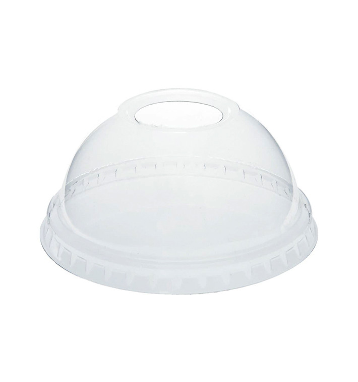 Plastové Víčko na Kelímek Vypouklé s Otvorem PET na Kelímek Průhledný Ø78mm (1250 Ks) Plastové Víčko na Kelímek Vypouklé s Otvorem PET na Kelímek Průhledný Ø78mm (1250 Ks)