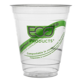Kelímek Kukuřičný Škrob PLA " Green Stripe " 205ml (50 Ks)