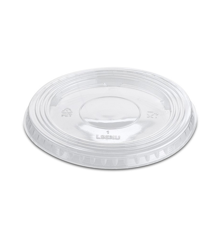 Ploché Víčko Zavřeno PET Krystal Ø9,4cm (1000 Ks) Ploché Víčko Zavřeno PET Krystal Ø9,4cm (1000 Ks)