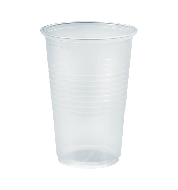 Čirý Plastové Kelímek PP 230ml Ø7,0cm (100 Ks) Čirý Plastové Kelímek PP 230ml Ø7,0cm (100 Ks)