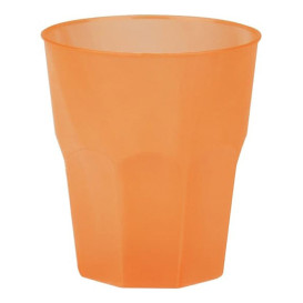 Plastové Kelímek " Frost " Oranžový PP 270ml (20 Ks)