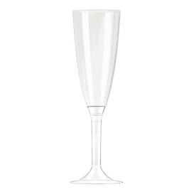 Plastové Sklenice Cava Průhledný 100ml (10 Ks)