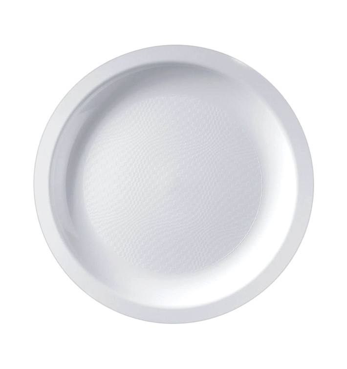 Plastové Talíř Plochá Bílý Round PP Ø185mm (600 Ks) Plastové Talíř Plochá Bílý Round PP Ø185mm (600 Ks)
