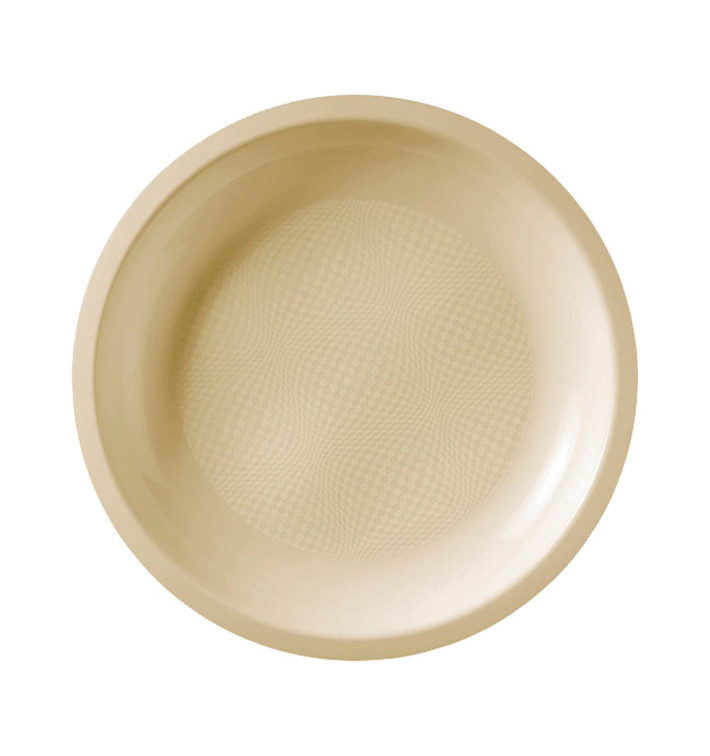 Plastové Talíř Plochá Krémový Round PP Ø220mm (50 Ks) Plastové Talíř Plochá Krémový Round PP Ø220mm (50 Ks)