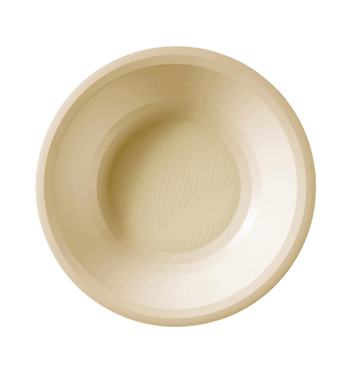 Plastové Talíř Hluboký Krémový Round PP Ø195mm (50 Ks) Plastové Talíř Hluboký Krémový Round PP Ø195mm (50 Ks)
