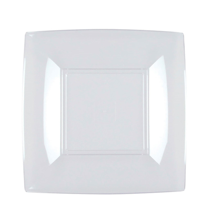 Plastové Talíř Plochá Průhledný Pěkný PS 180mm (25 Ks) Plastové Talíř Plochá Průhledný Pěkný PS 180mm (25 Ks)