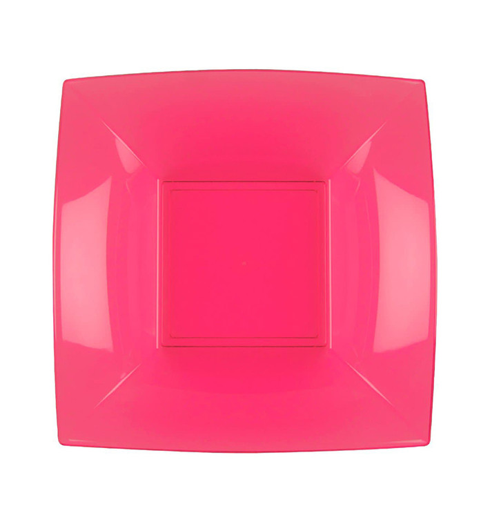 Plastové Talíř Hluboký Fuchsie Pěkný PP 180mm (25 Ks) Plastové Talíř Hluboký Fuchsie Pěkný PP 180mm (25 Ks)
