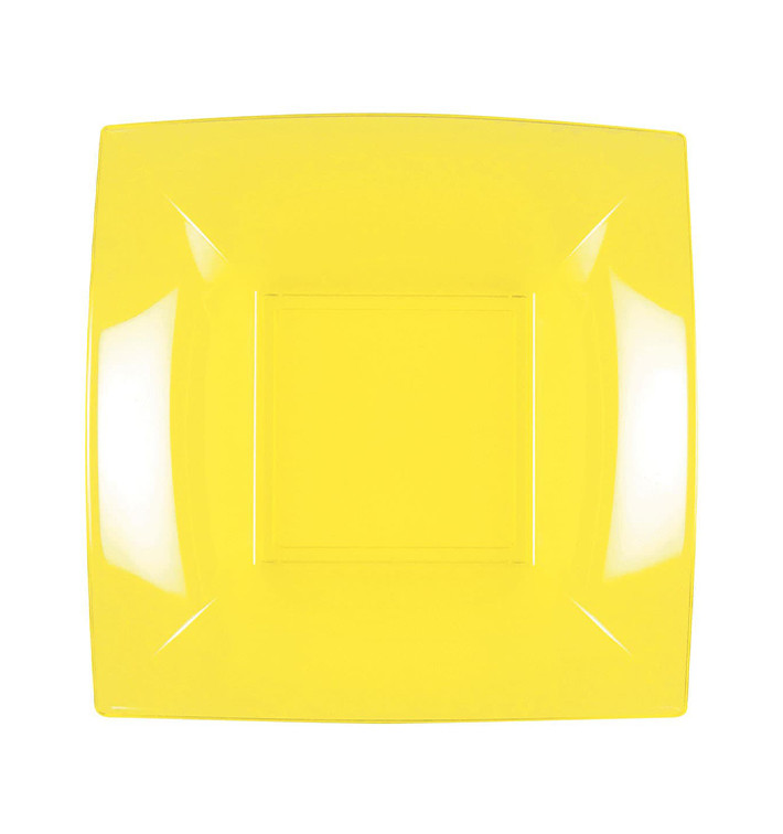 Plastové Talíř Hluboký Žlutá Pěkný PP 180mm (25 Ks) Plastové Talíř Hluboký Žlutá Pěkný PP 180mm (25 Ks)