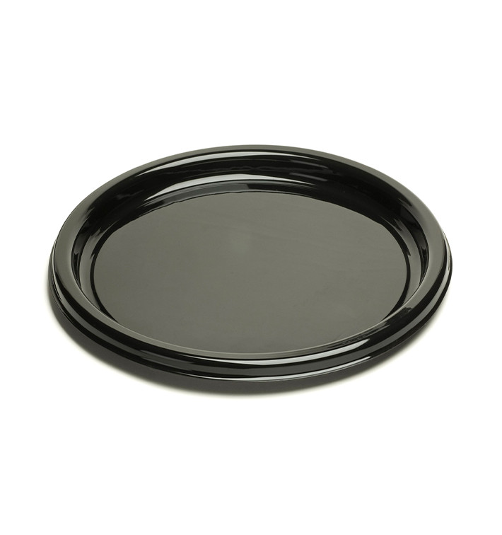 Kulatý Plastový Podnos Černá 46 cm (10 Ks) Kulatý Plastový Podnos Černá 46 cm (10 Ks)
