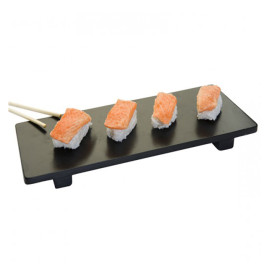 Bambusový Podnos Černá na Sushi 50x23x2,5cm (1 Ks)