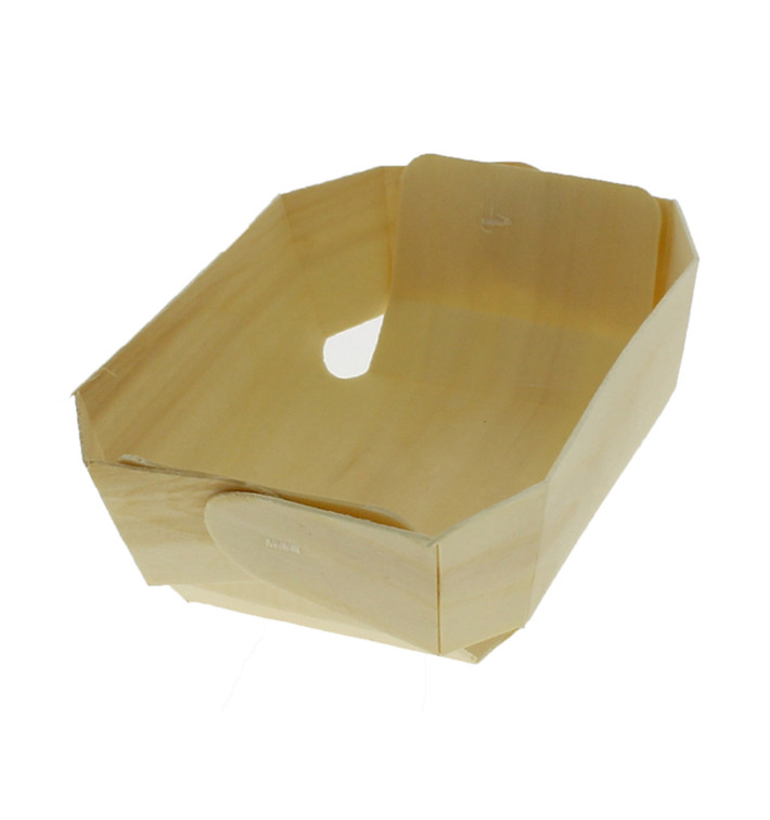 Dřevěné Formy na Pečení 18,0x10,5x5,0cm (400 Ks) Dřevěné Formy na Pečení 18,0x10,5x5,0cm (400 Ks)