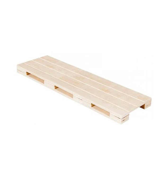 Podnos Mini Paleta Dřevěný 40x15x2 cm (1 Ks) Podnos Mini Paleta Dřevěný 40x15x2 cm (1 Ks)