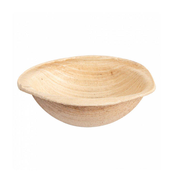 Polokulovitý Misky z Palmových Listů Ø6x2 cm (500 Ks) Polokulovitý Misky z Palmových Listů Ø6x2 cm (500 Ks)