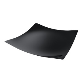 Mini Podnos pro Ochutnávky Sfera PS Černá 13x13cm (288 Ks)