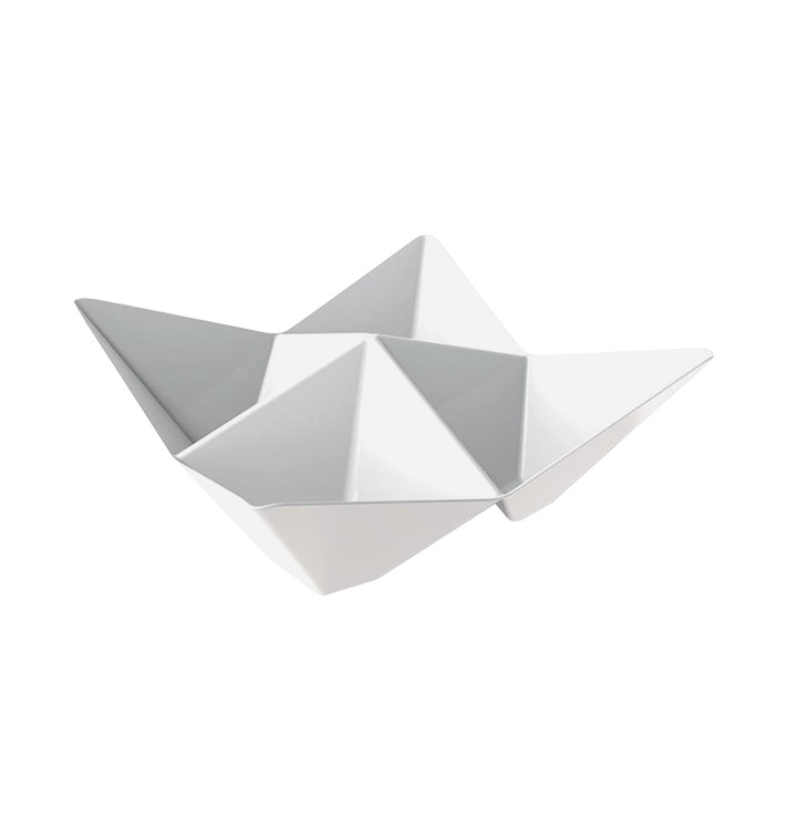 Misky pro Ochutnávky Origami PS Bílý 103x103mm (25 Ks) Misky pro Ochutnávky Origami PS Bílý 103x103mm (25 Ks)