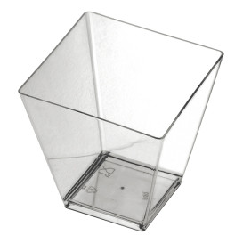 Kelímek pro Ochutnávky Kosočtverec Průhledný 95 ml (25 Ks)