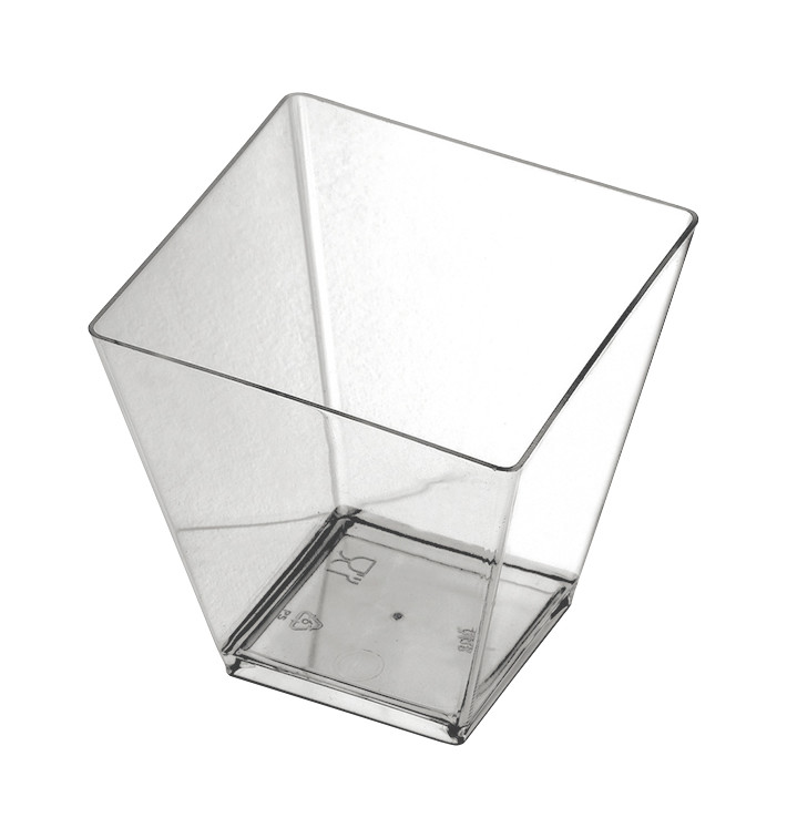 Kelímek pro Ochutnávky Kosočtverec Průhledný 95 ml (500 Ks) Kelímek pro Ochutnávky Kosočtverec Průhledný 95 ml (500 Ks)