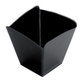 Kelímek pro Ochutnávky Vlna Černá 100 ml (500 Ks)