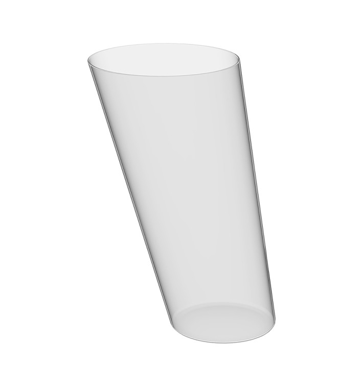 Plastový Kužel pro Ochutnávky Clear Průhledný 75 ml (480 Ks) Plastový Kužel pro Ochutnávky Clear Průhledný 75 ml (480 Ks)