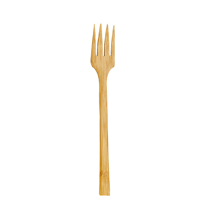Bambusová Vidlička 16cm (50 Ks) Bambusová Vidlička 16cm (50 Ks)