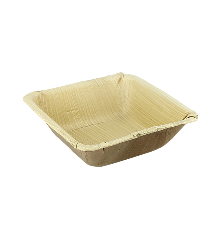 Misky z Palmových Listů 12x12x3cm (100 Ks) Misky z Palmových Listů 12x12x3cm (100 Ks)