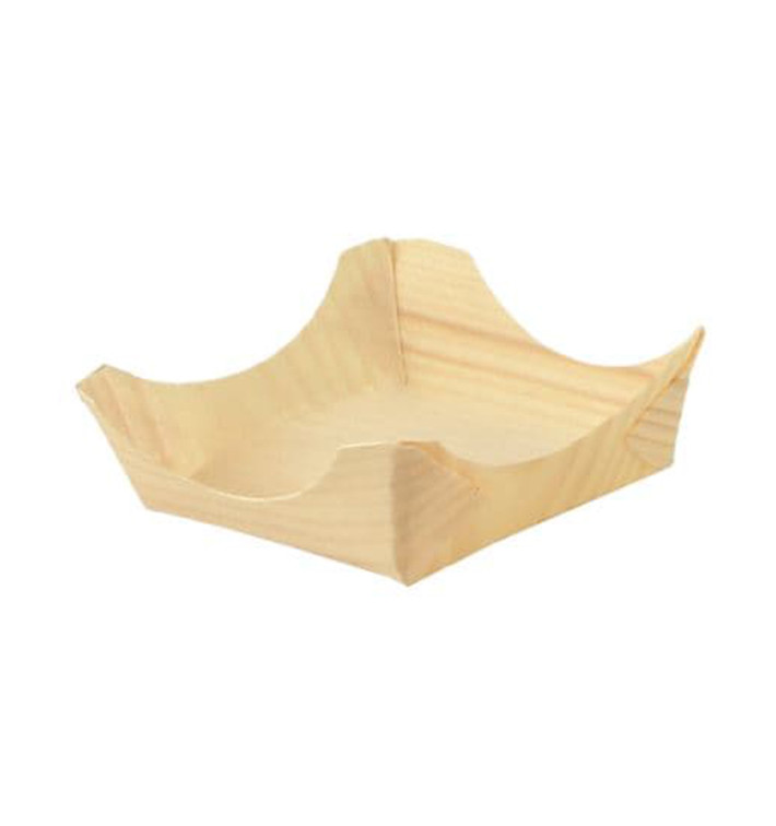 Podnos Borové Dřevo 75x75x30mm (1000 Ks) Podnos Borové Dřevo 75x75x30mm (1000 Ks)