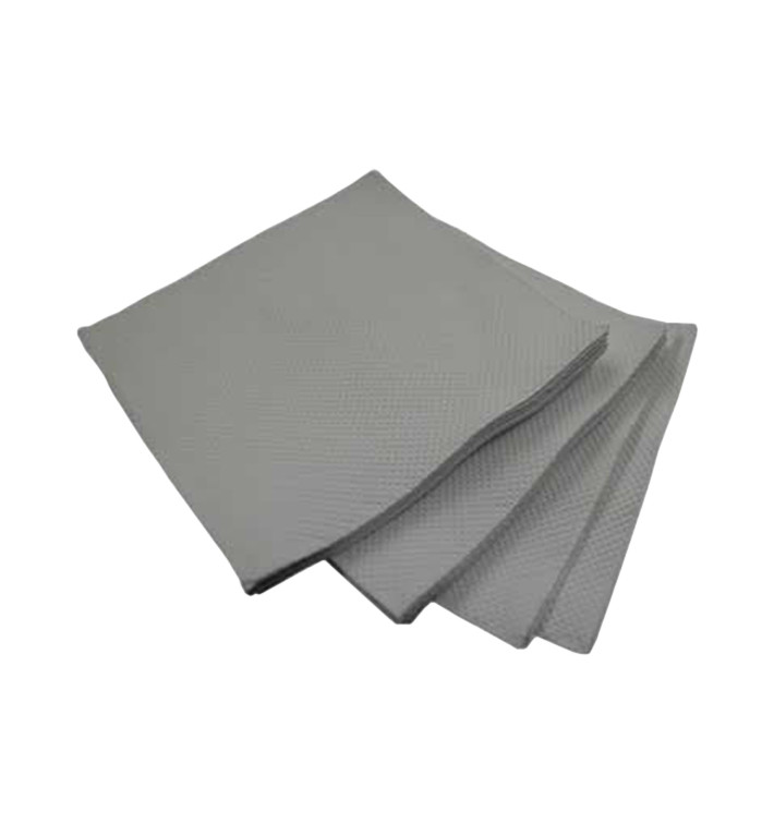 Papírové Ubrousky Mikrobod 20x20cm 2 Vrstvy Šedá (100 Ks) Papírové Ubrousky Mikrobod 20x20cm 2 Vrstvy Šedá (100 Ks)