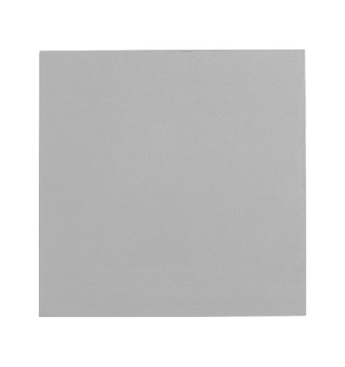 Papírové Ubrousky 2 Vrstvé 25x25cm Šedá (50 Ks) Papírové Ubrousky 2 Vrstvé 25x25cm Šedá (50 Ks)