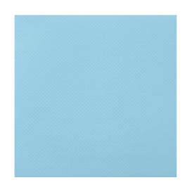 Papírové Ubrousky 2 Vrstvé 25x25cm Světle Modrá (1400 Ks)