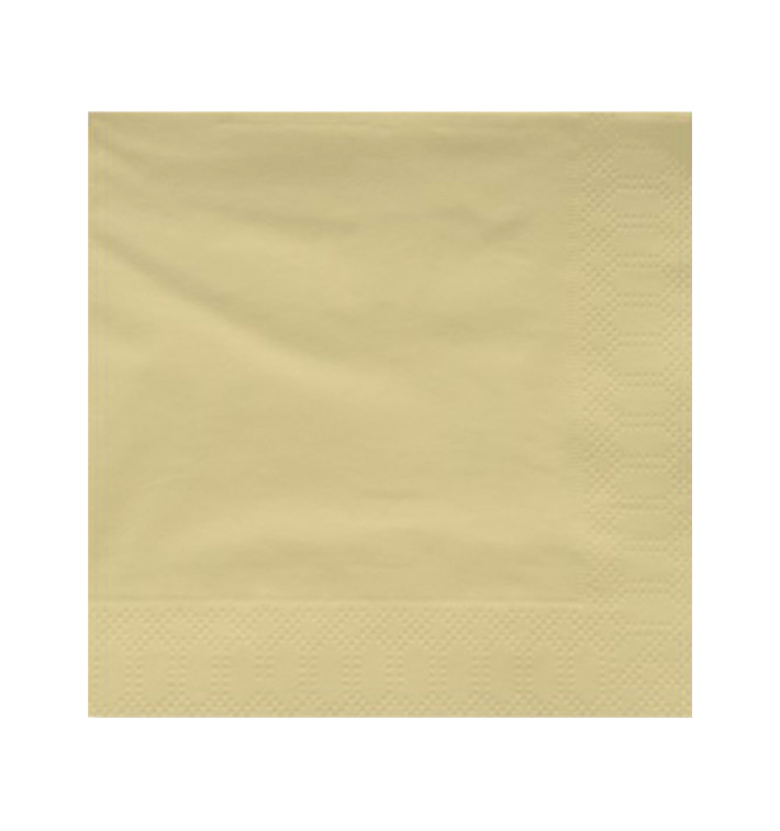 Papírové Ubrousky Dekorativní "Okraj" 30x30cm Krémový 2 Vrstvé (4500 Ks) Papírové Ubrousky Dekorativní "Okraj" 30x30cm Krémový 2 Vrstvé (4500 Ks)