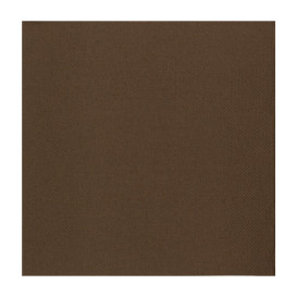 Papírové Ubrousky Hnědá 2 V 2 Vrstvé 33x33cm (50 Ks)