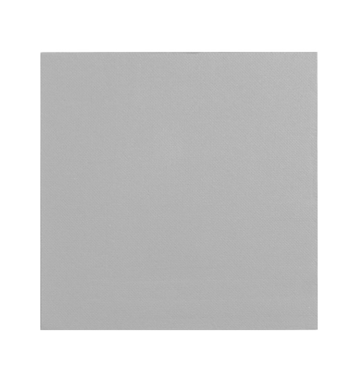 Papírové Ubrousky Šedá 2 V 2 Vrstvé 33x33cm (50 Ks) Papírové Ubrousky Šedá 2 V 2 Vrstvé 33x33cm (50 Ks)