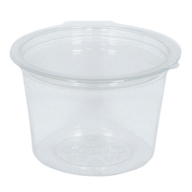 Miska kulatá s Víčkem APET Průhledný 100ml Ø70mm (45 Ks)
