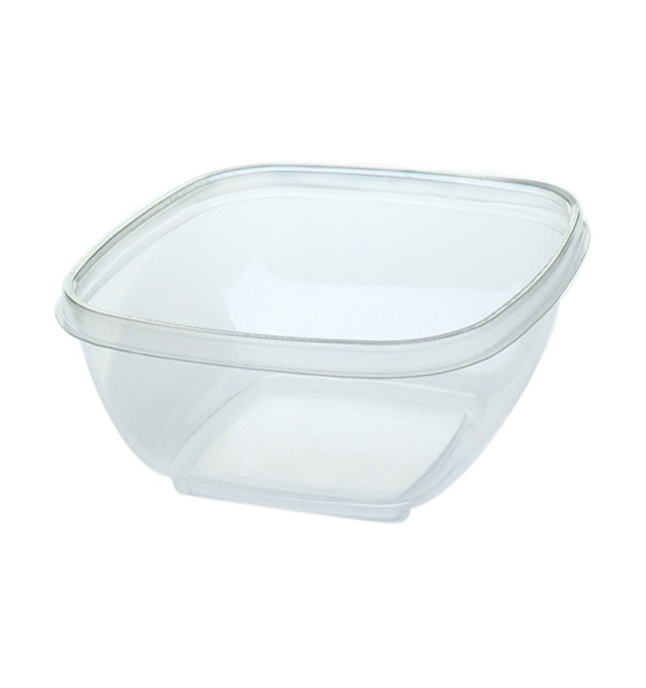 Plastové Misky Čtvercový PET 500ml 125x125x70mm (500 Ks) Plastové Misky Čtvercový PET 500ml 125x125x70mm (500 Ks)