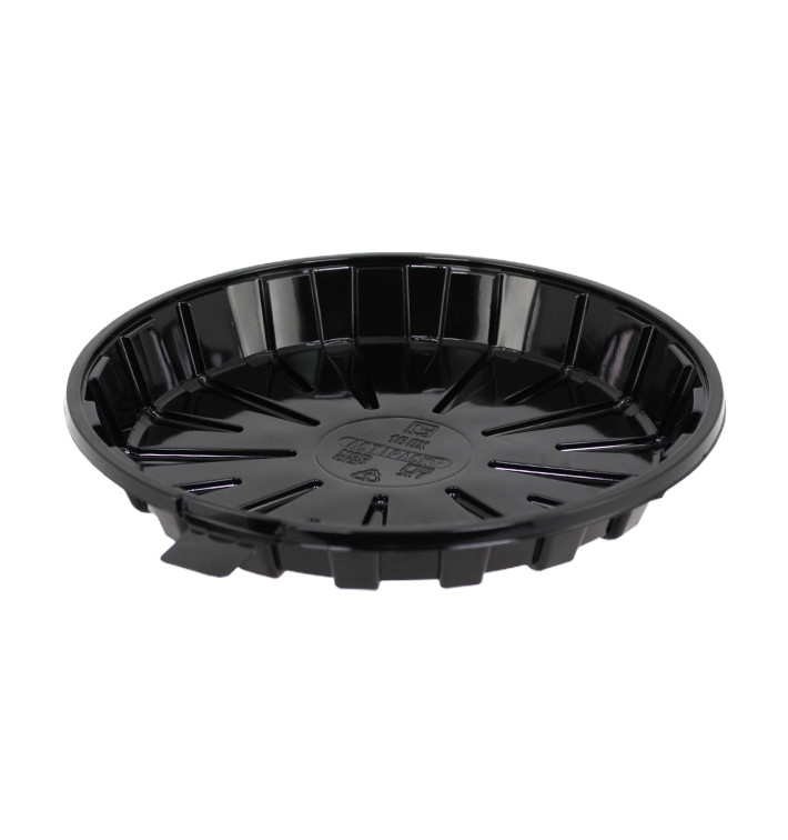 Obaly Plastové na Dort APET Černá Ø16cm (35 Ks) Obaly Plastové na Dort APET Černá Ø16cm (35 Ks)
