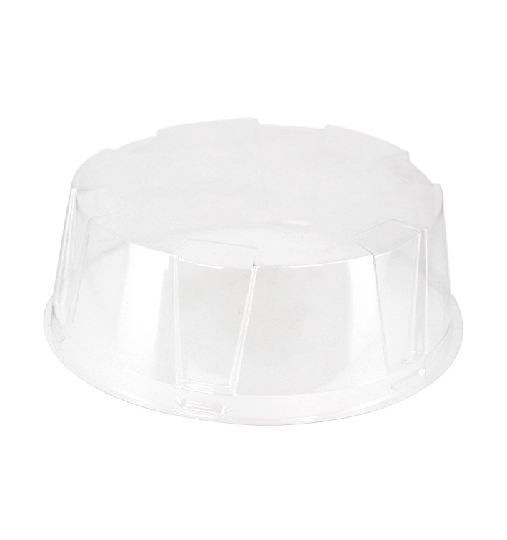 Víčko na Obaly Plastové Dort APET Ø18x6cm (210 Ks) Víčko na Obaly Plastové Dort APET Ø18x6cm (210 Ks)