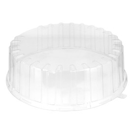 Víčko na Obaly Plastové Dort APET Ø31x10cm (90 Ks)