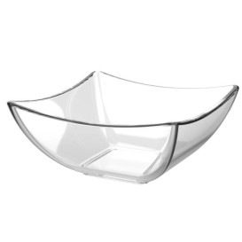 SAN "Quadrata" Odolná degustační miska Transparent 95ml (72 Ks) 