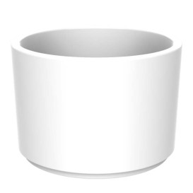 SAN "Zero" holdbar smagsskål bílá 65ml (6 Ks) 
