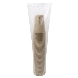 Kartonové Kelímek 7 Oz/220ml Kraft-Kraft Ø7cm (50 Ks) 