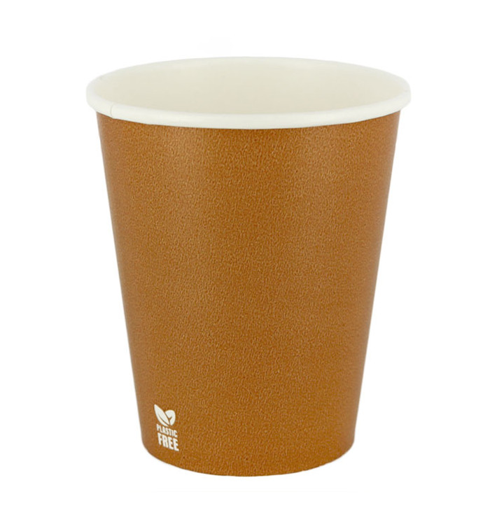 Papírový Kelímek Bez Plastů 8 Oz/240ml "Karamel" Ø8cm (50 Ks) Papírový Kelímek Bez Plastů 8 Oz/240ml "Karamel" Ø8cm (50 Ks)