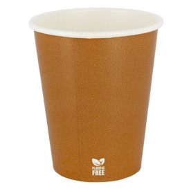 Papírový Kelímek Bez Plastů 8 Oz/240ml "Karamel" Ø8cm (1.000 Ks)