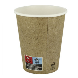 Kartonové Kelímek 9Oz/280 ml Kraft Ø8,0cm (1000 Ks)