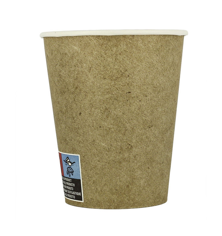 Kartonové Kelímek 6Oz/180ml Kraft Ø7,0cm (100 Ks) Kartonové Kelímek 6Oz/180ml Kraft Ø7,0cm (100 Ks)