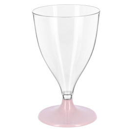 PS kelímek na vodu/víno Růžová Foot 200ml 2P (48 kusů)